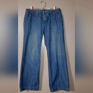 Gap Women's Hip Slung Fit Denim Pants-Size 8
